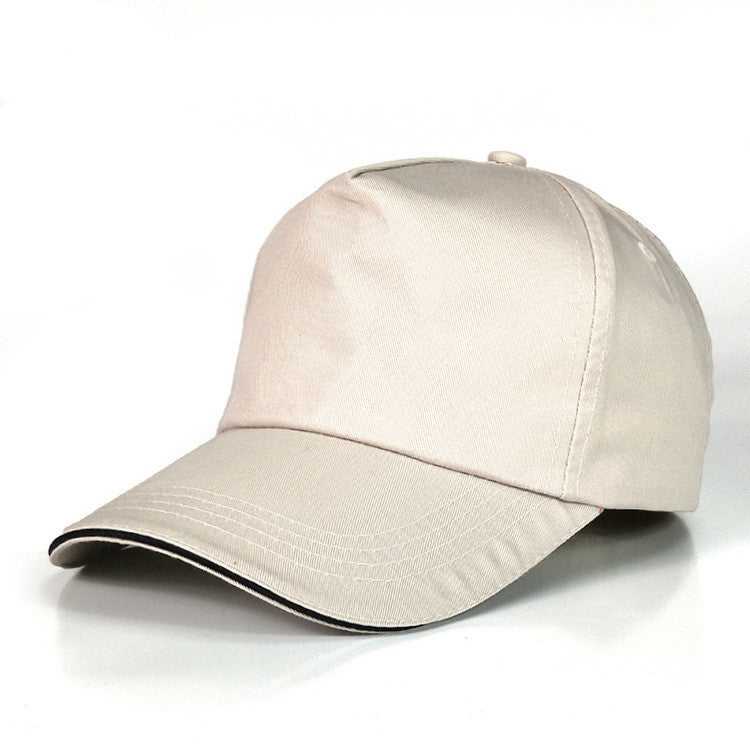 Baseball Cap Custom 5-piece Cotton Advertising Cap Logo Embroidery Work Cap Baseball Cap Custom 5-piece Cotton Advertising Cap Logo Embroidery Work Cap